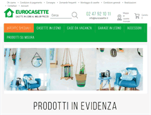 Tablet Screenshot of eurocasette.it